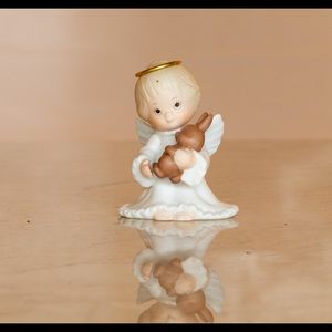 Easter Angel with Chocolate Bunny